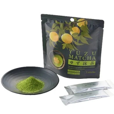 Tsuboichi Yuzu Matcha Stick 50g / Tsuboichi juzu mača pulvera kociņi 50 g Lotte