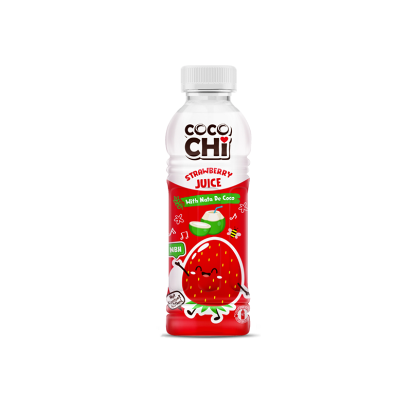 VN Cocochi Strawberry Juice Nata de Coco 450ml