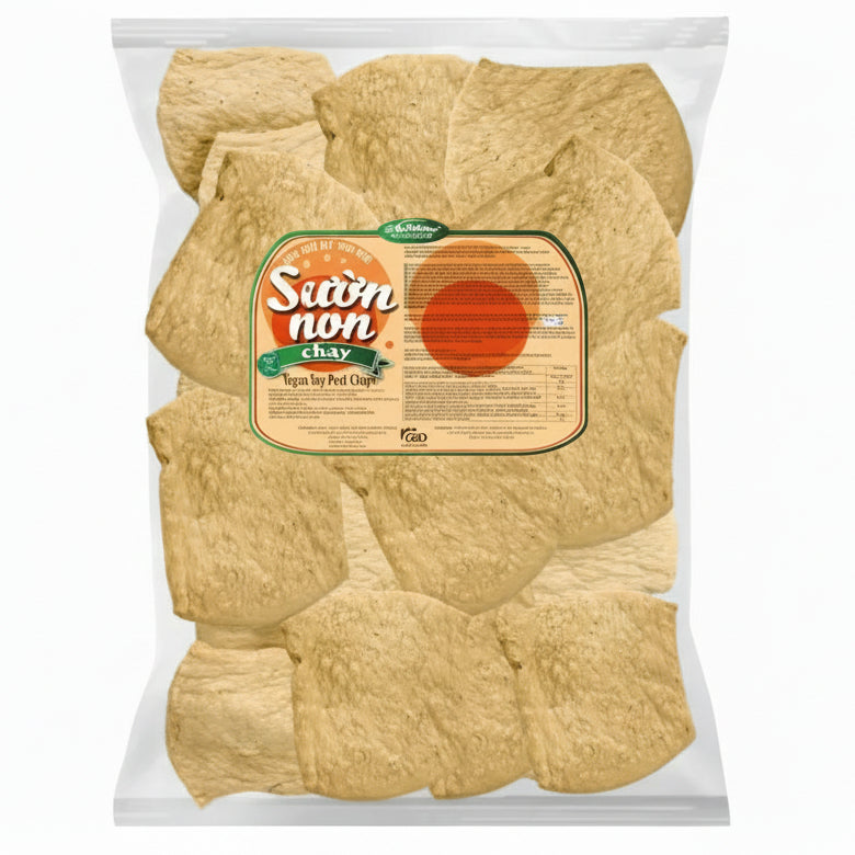 Vegan Soy Pork Chop 1kg/ Vegānisks sojas cūkgaļas karbonāde 1 kg