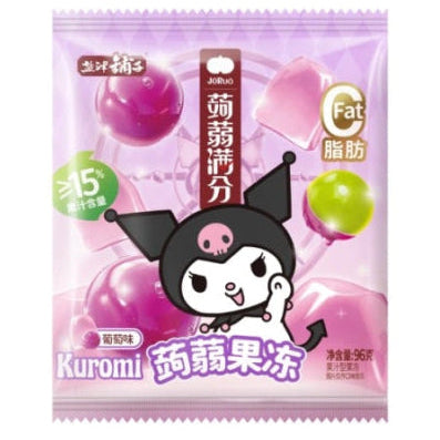 YJPZ Kuromi Grape Gummy Jelly 96g/ YJPZ Kuromi vīnogu želejkonfektes 96 g Oishii Asian Mart