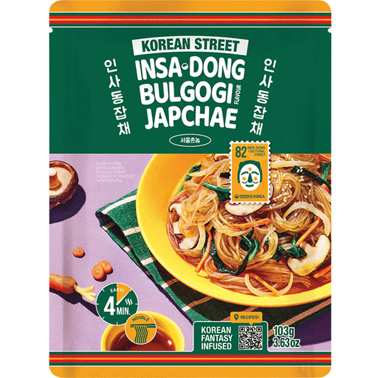 KOREAN IELA Insa-dong Bulgogi Japchae/ KOREAN STREET Insa-dong Bulgogi Japchae