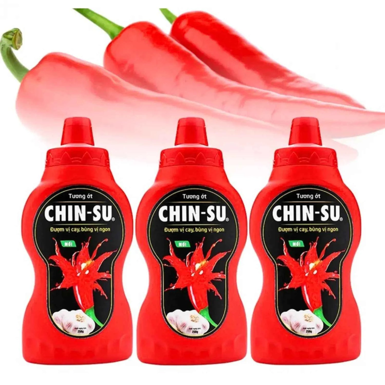 CHINSU Hot chilli sauce tuong ot 250ml/ CHINSU asa čili mērce