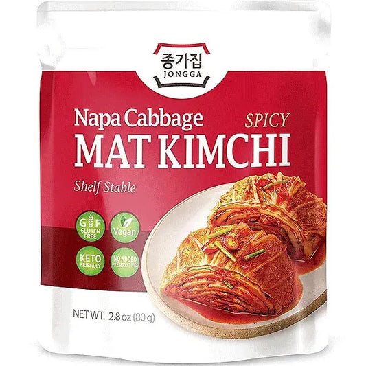 Chongga Mat Kimchi (Shelf stable) 80g - Oishii Asian Mart