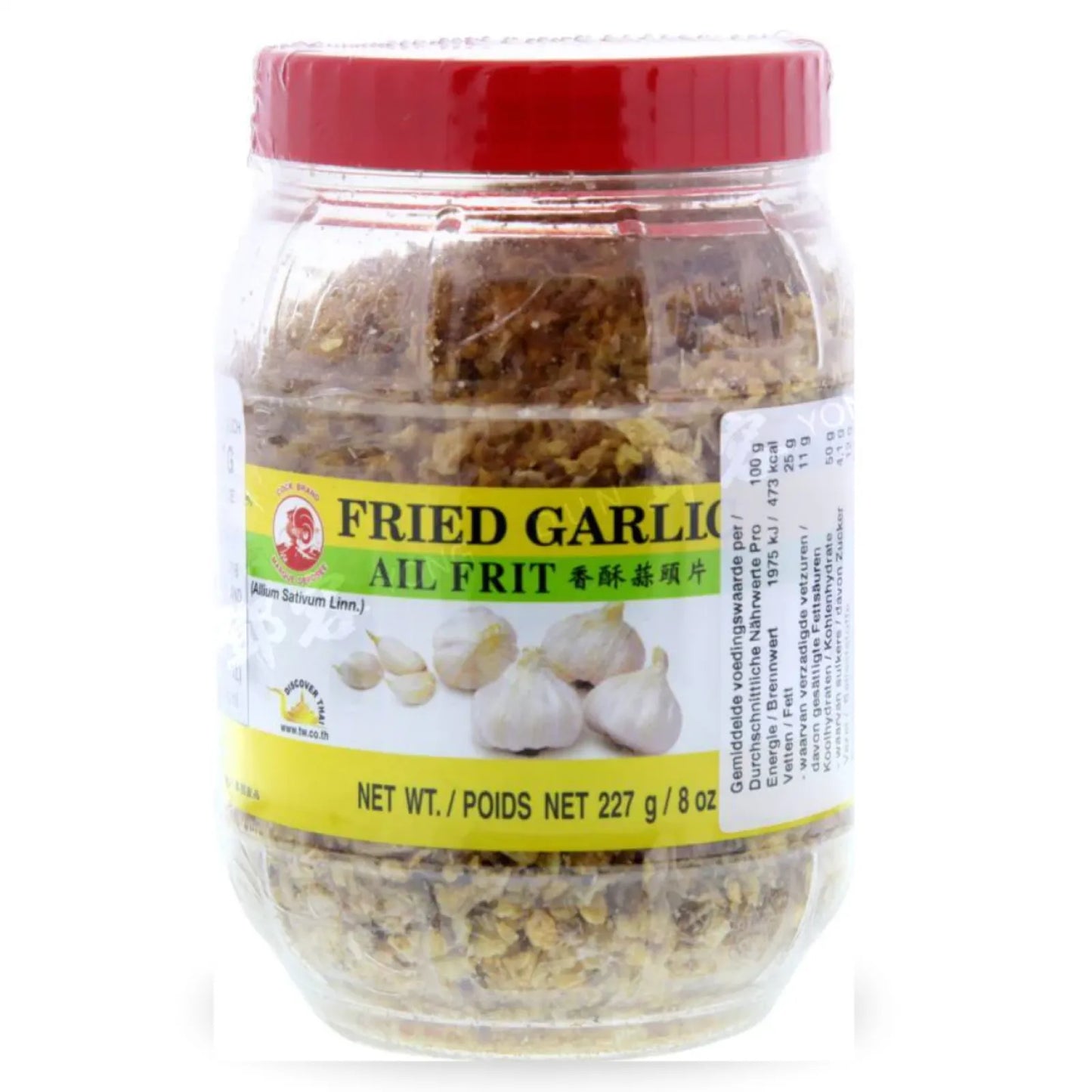 COCK Fried Garlic Toi Phi 227g/ COCK Cepts Ķiploks Toi Phi 227g