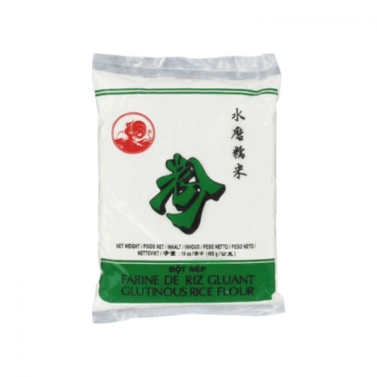 COCK BRAND Glutinous Rice Flour/ COCK Lipīgo rīsu milti 400g