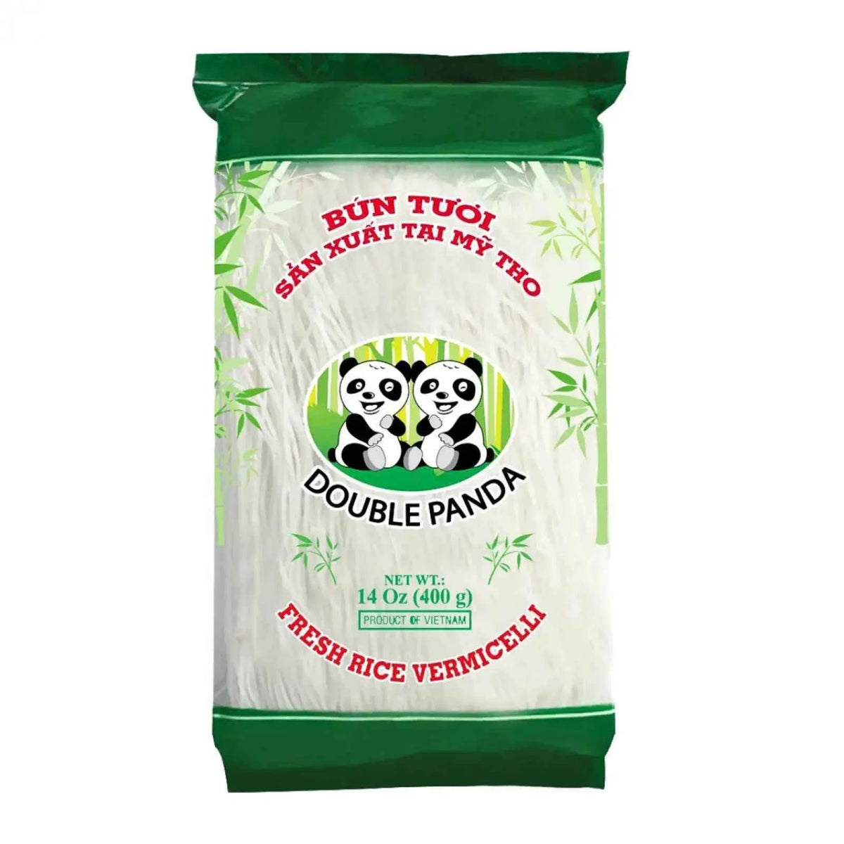 Walmart Panda Rice DOUBLE PANDA Rice Vermicelli Bun Tuoi 400g — Oishii Asian Mart