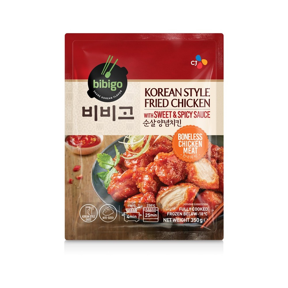 Fried Chicken Sweet & Spicy Korean Style 350 g BIBIGO