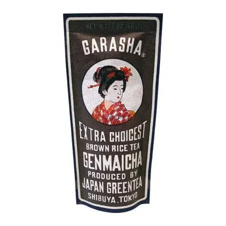 GARASHA Genmaicha Brown Tea - Oishii Asian Mart