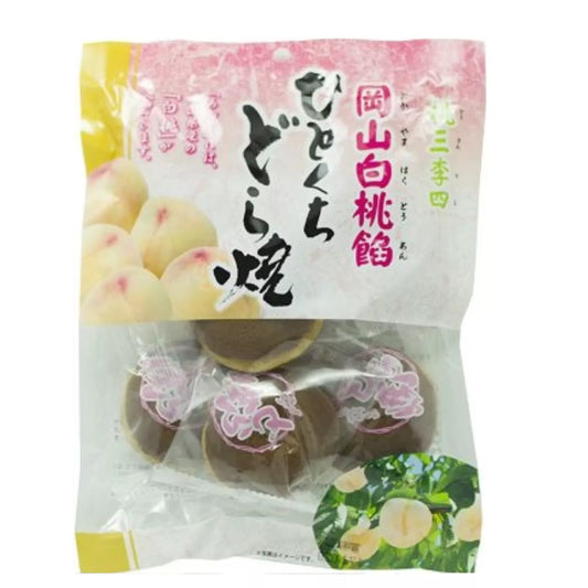 ICHIEIFOODS Dorayaki persiks un pupiņas 115g JP