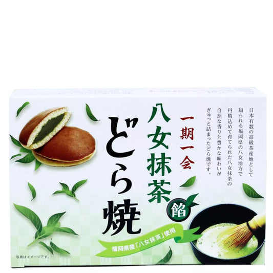 ICHIEIFOODS Matcha Bean Dorayaki 216g JP