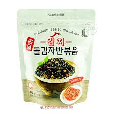 Torn and Seasoned Laver Kimchi Fl 40g/ Plēsts un garšvielām bagāts Laver Kimchi Fl 40g