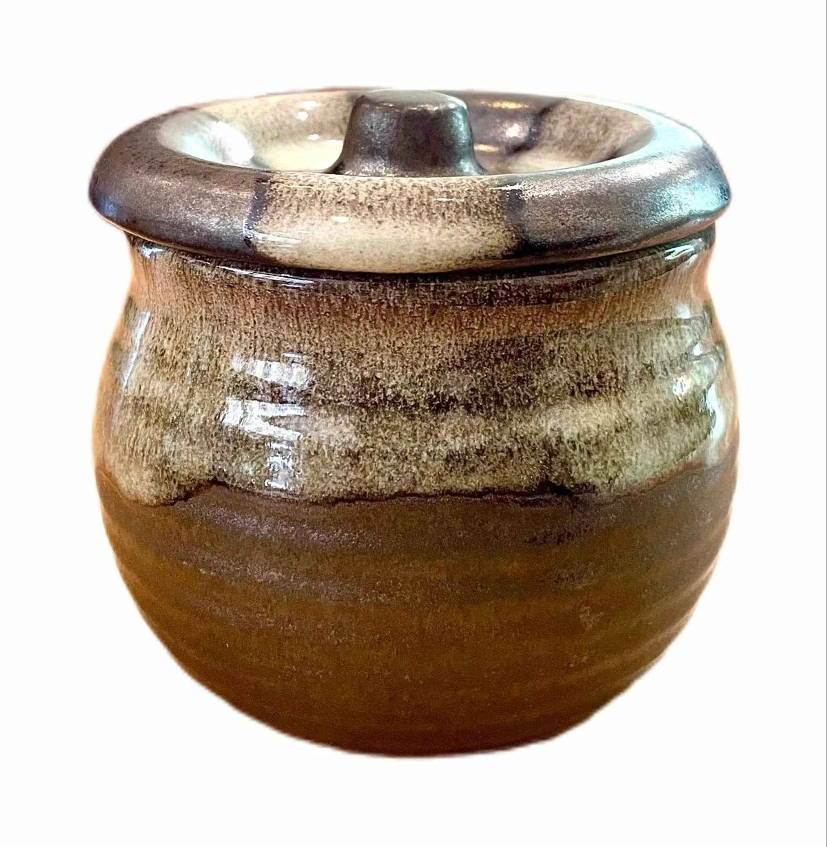 Ceramic kimchi bowl with lid/ Keramikas kimchi bļoda ar vāku