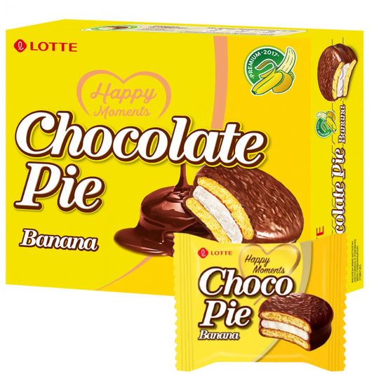 LOTTE Chocopie Banāns 336g