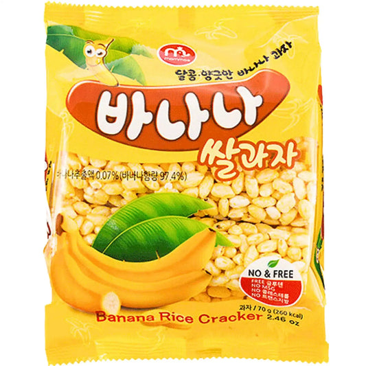 MAMMOS Banana Rice Cracker 70g KR MAMMOS