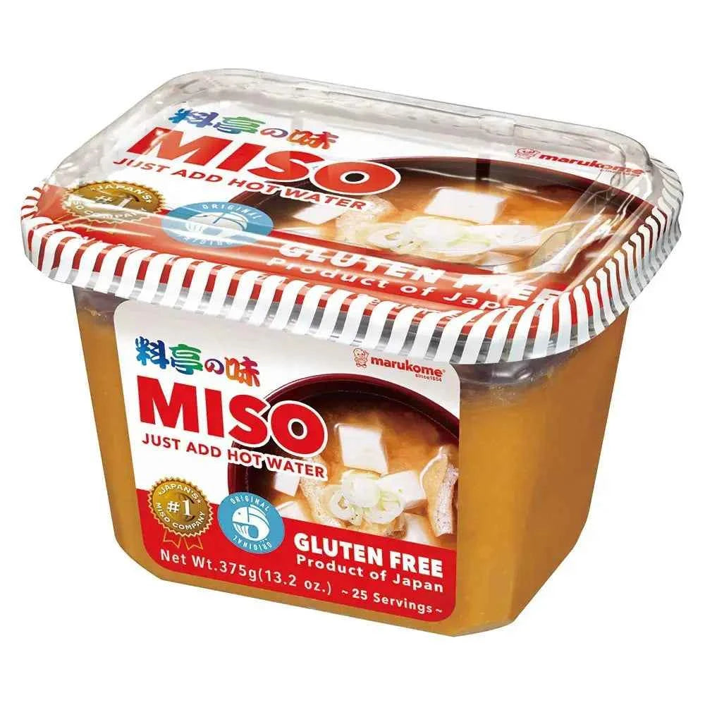 MARUKOME Miso Authentic with Dashi 375g/ MARUKOME Miso Autentisks ar Dashi 375g