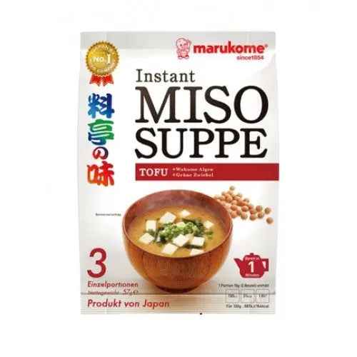 MARUKOME Japan Miso soup paste Tofu 57g