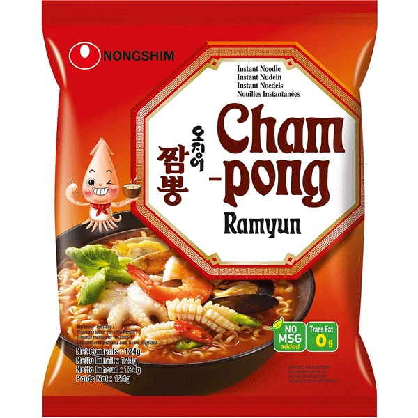 Jūras veltes (Cham Pong Ramen) 124g/ Jūras veltes (Cham Pong Ramen) 124g