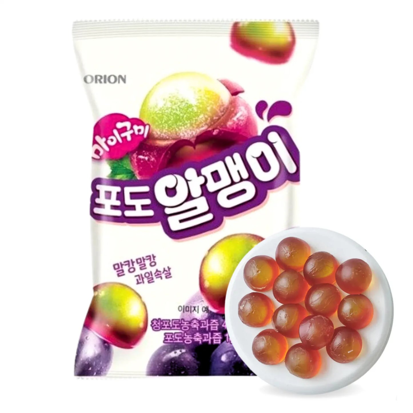 ORION Grape Jelly Gummy 67g KR