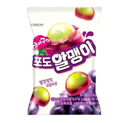 ORION Grape Jelly Gummy 67g KR