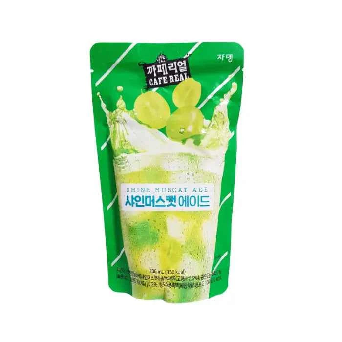 CAFE REAL Shine Muscat Ade 230ml/ CAFE REAL Shine Muscat dzēriens (Ade) 230ml