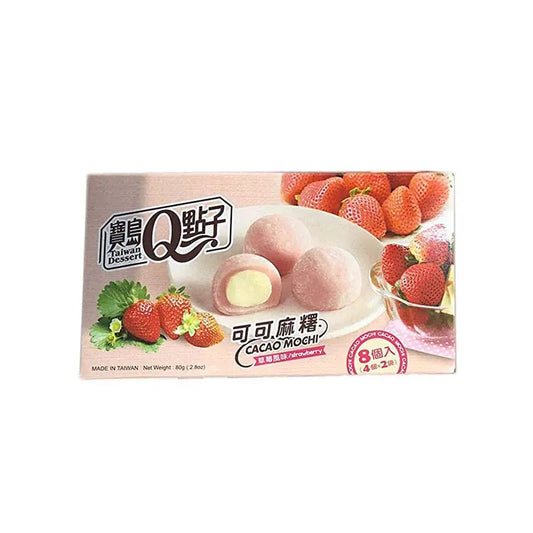 Q Mico Mochi Strawberry Flavor TW - Oishii Asian Mart