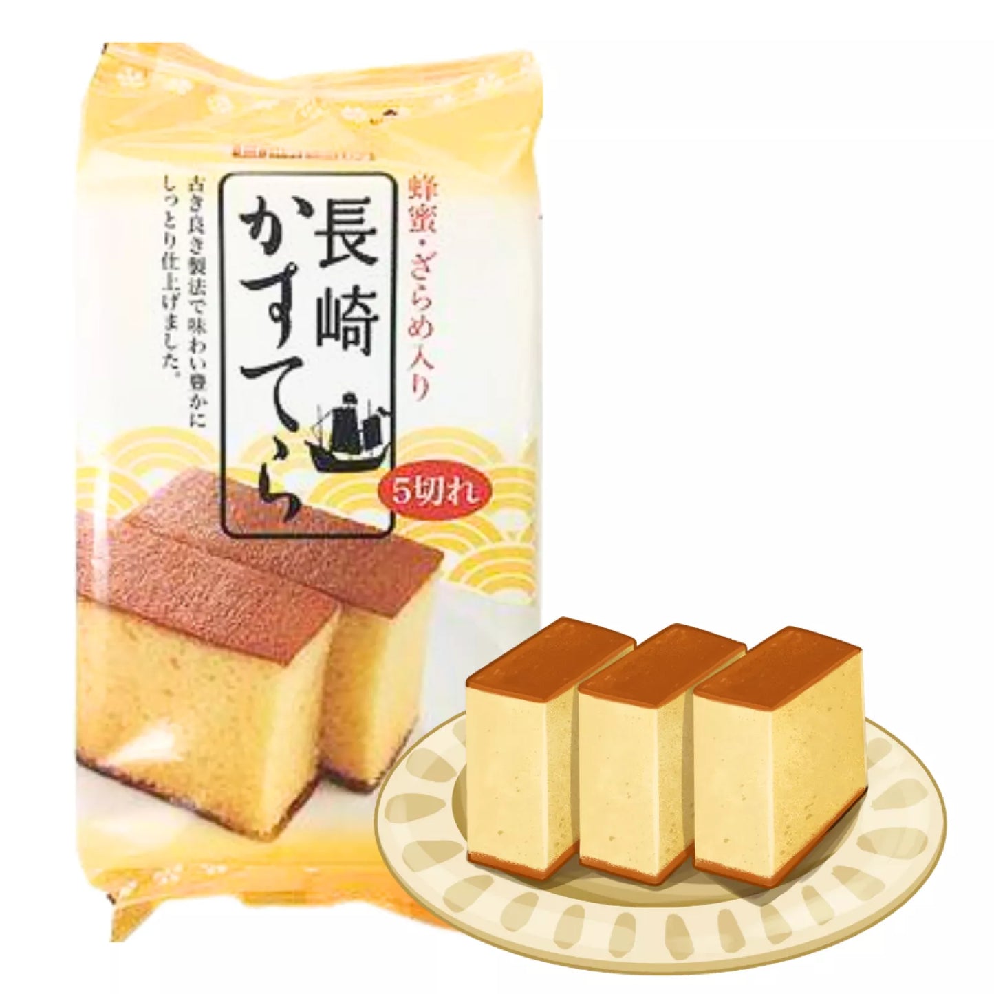 SWEET FACTORY Nagasaki Castella Kūka 150g JP