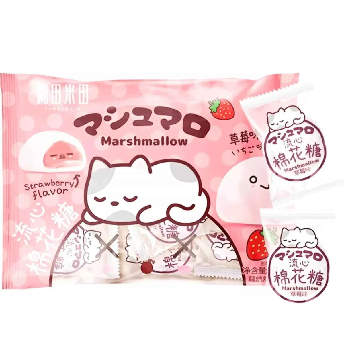 TOMMY & TIM Strawberry Marshmallow 160g CN