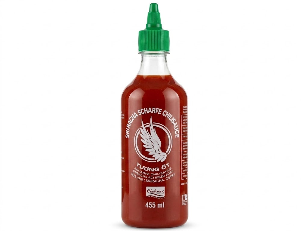 CHOLIMEX Sriracha Chilli Sauce 455ml/ CHOLIMEX Sriracha čili mērce 455 ml CHOLIMEX