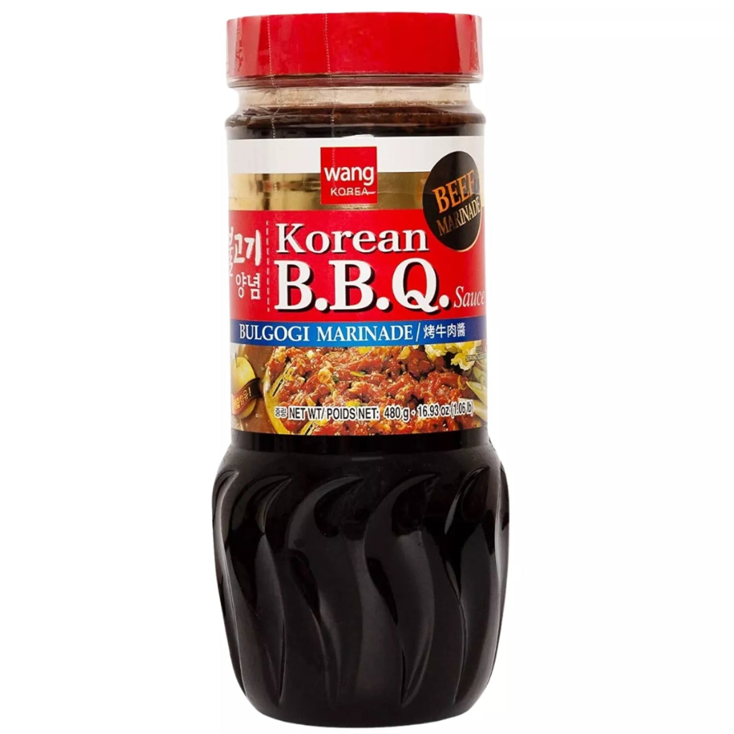 WANG BBQ mērce liellopu gaļai (Bulgogi) 480g KR