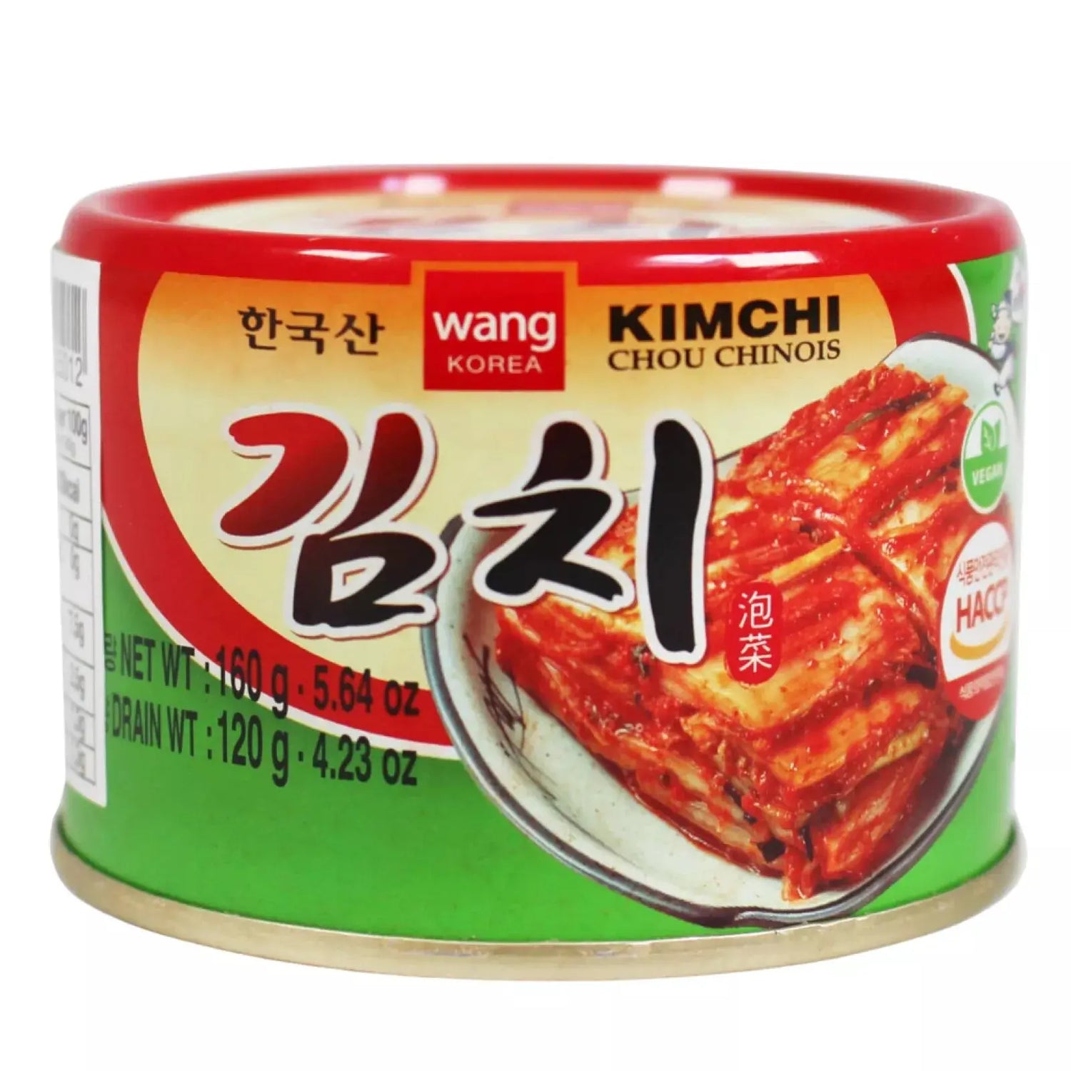 WANG Napa Kimchi Cabbage (Tongjorim)/ Kimči (Tongjorim) 160g Wang